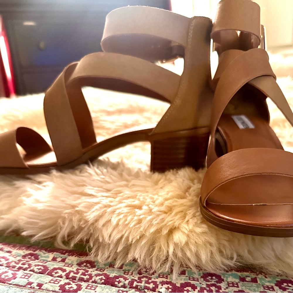 Stylish Tan Steve Madden Sandals